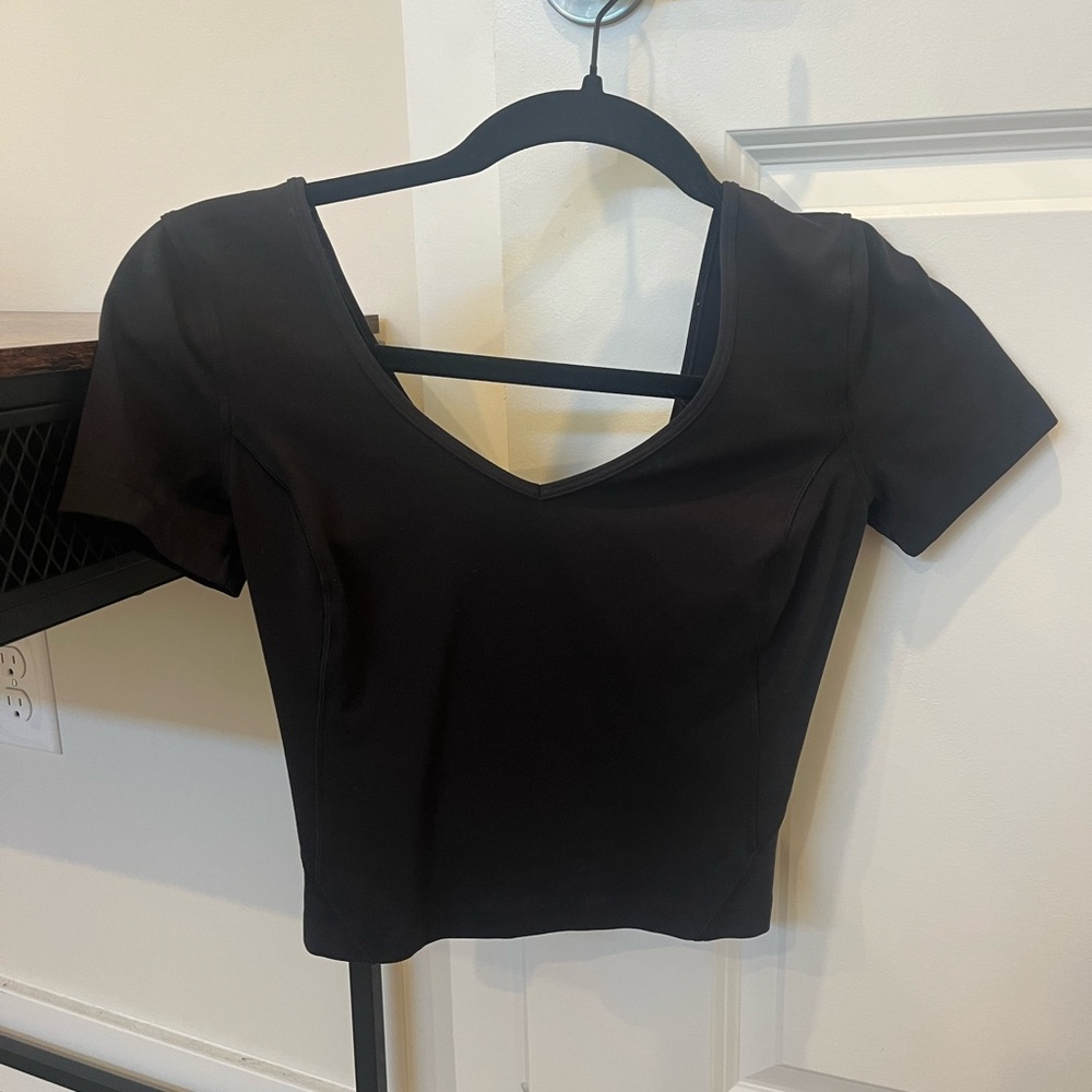 Black lululemon align top